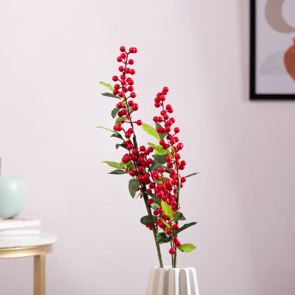 Artificial Berry Stem Set Of 2 Nestasia