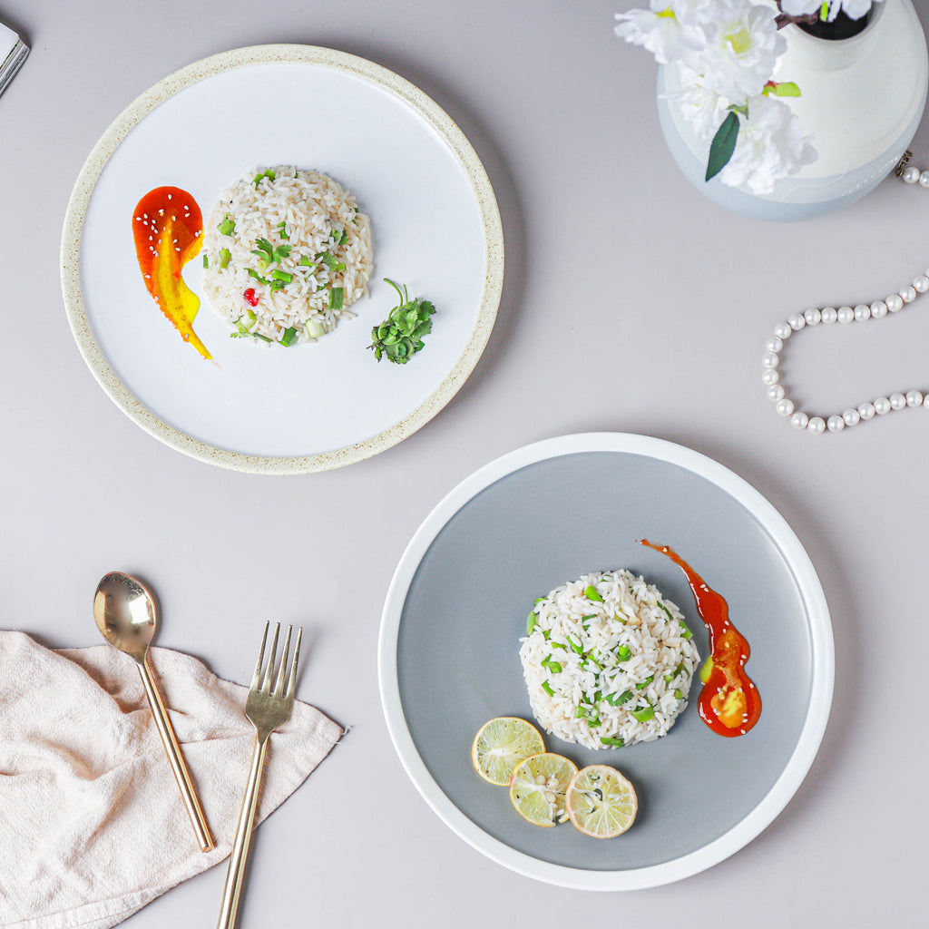 Ceramic Round Dinner Plate Nestasia