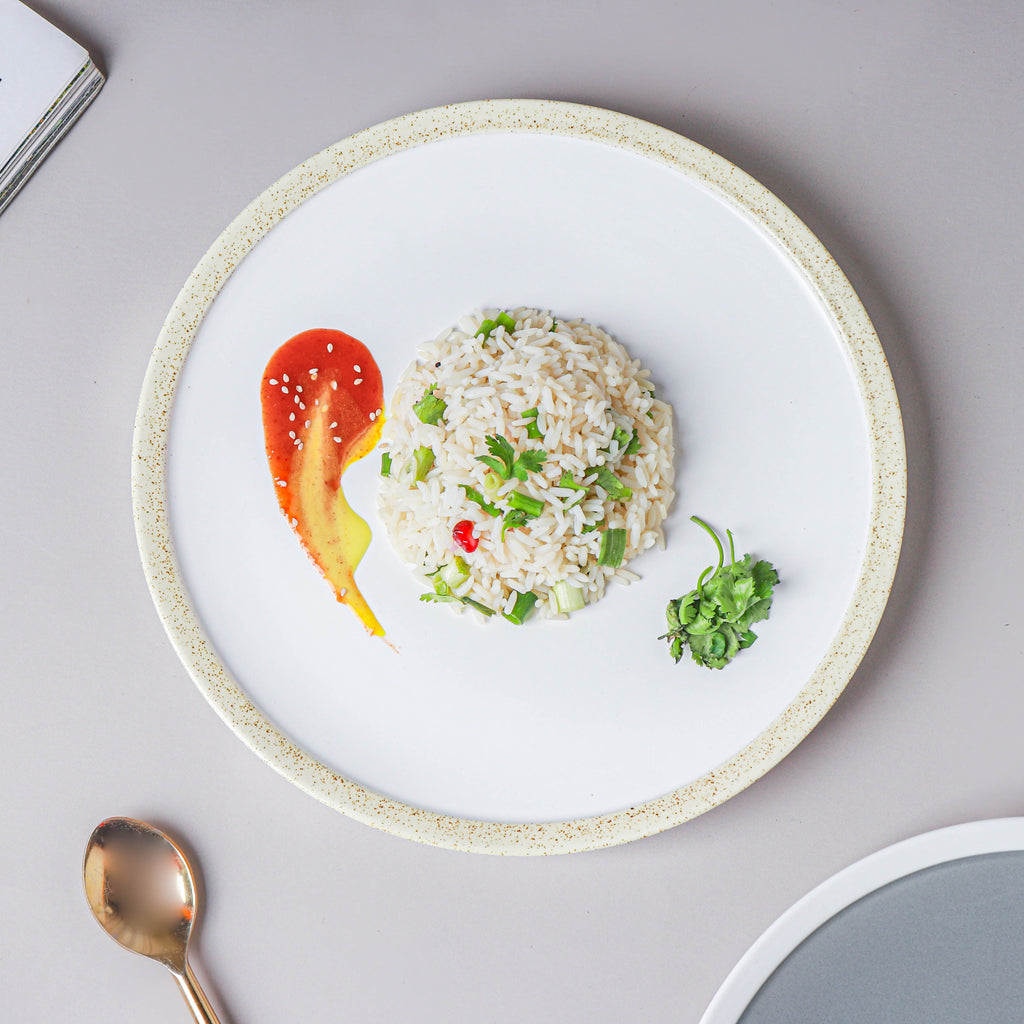 Ceramic Round Dinner Plate Nestasia
