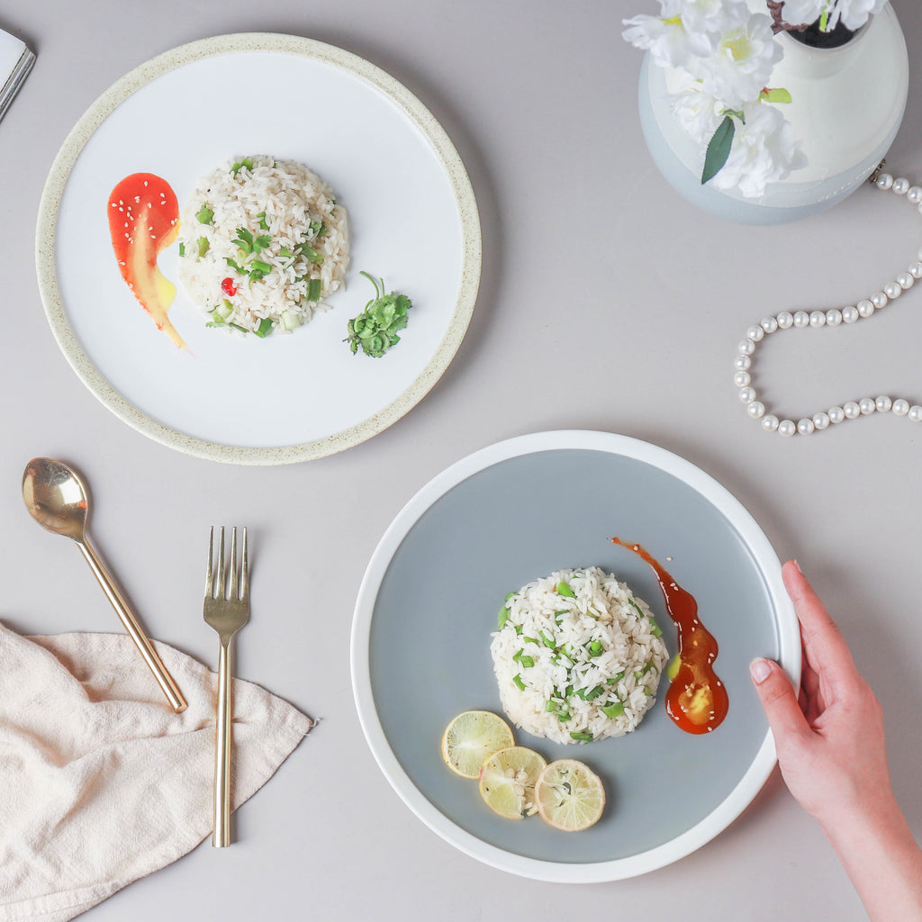 Ceramic Round Dinner Plate Nestasia