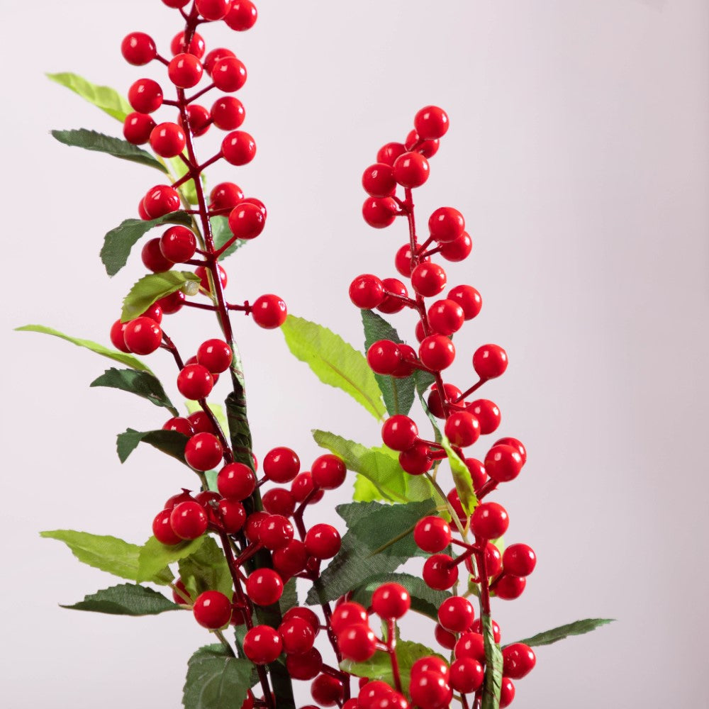 Artificial Berry Stem Set Of 2 Nestasia