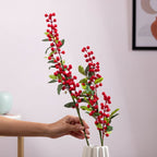 Artificial Berry Stem Set Of 2 Nestasia