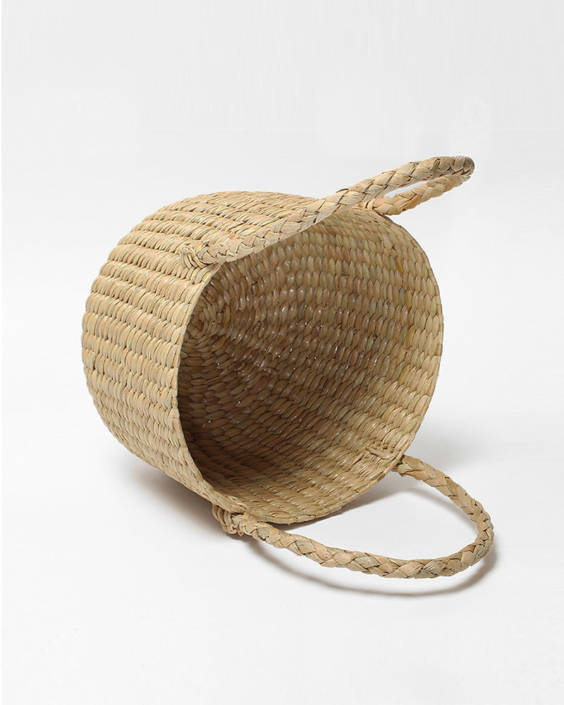 Seagrass Round Basket for Fruits, Gifts, and Everyday Home Organization