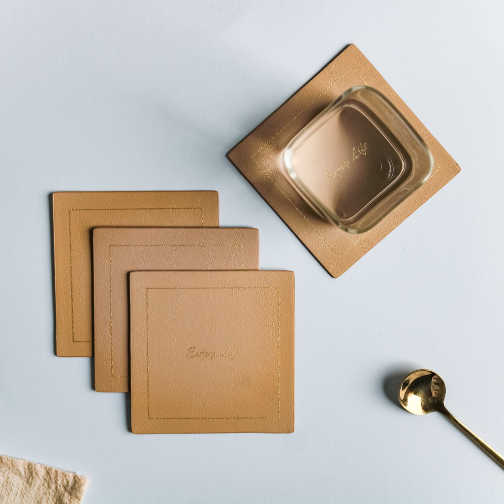 Coaster For Cup Set of 4 Nestasia