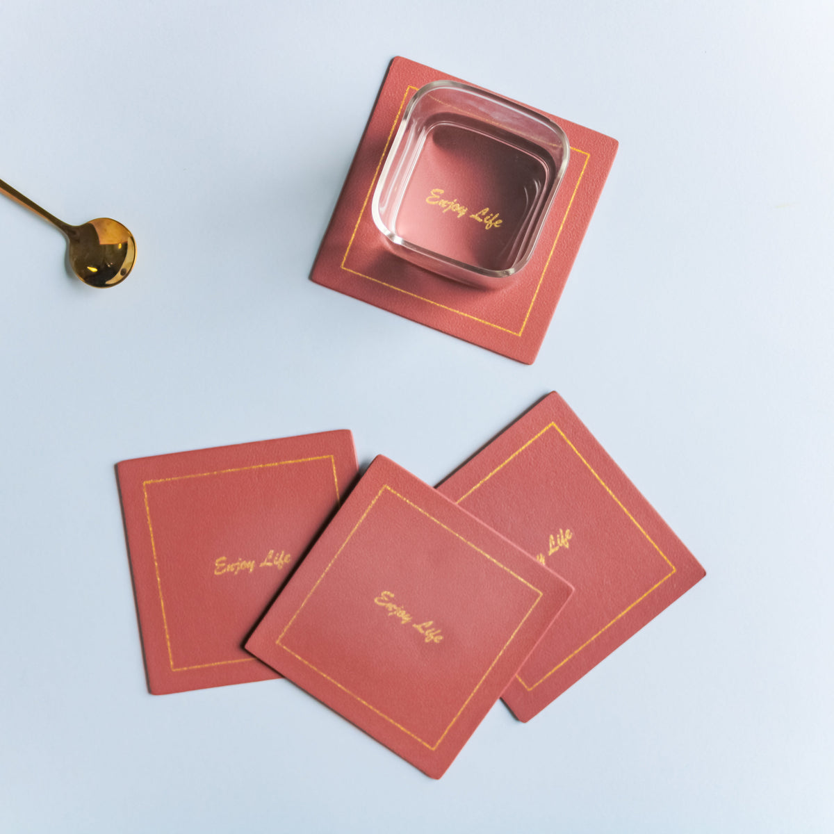 Coaster For Cup Set of 4 Nestasia