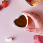 White Heart Dip Bowl Nestasia