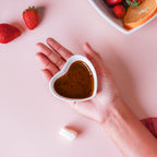White Heart Dip Bowl Nestasia
