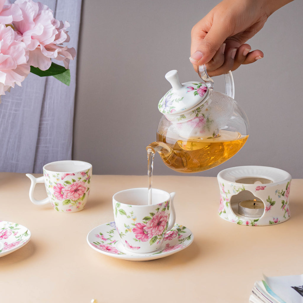JARDIN Glass Tea Set Nestasia