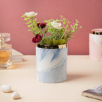 Luxe Ceramic Tumbler Blue Nestasia
