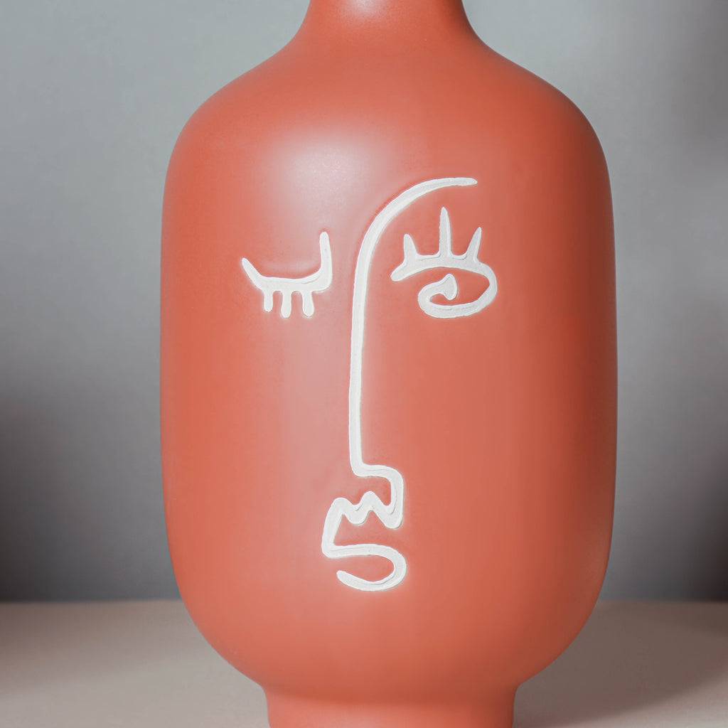Artistic Face Vase Small Nestasia