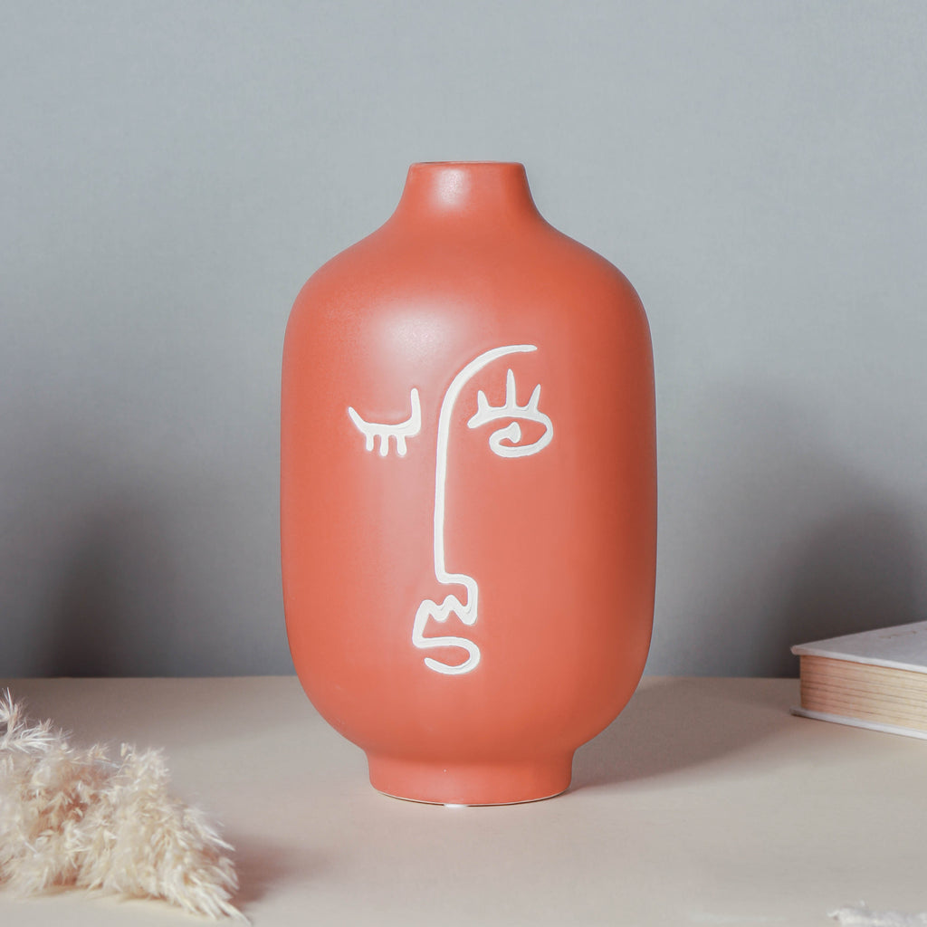 Artistic Face Vase Small Nestasia