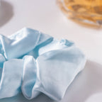 Mist Blue Satin Sleep Care Set of 4 Nestasia