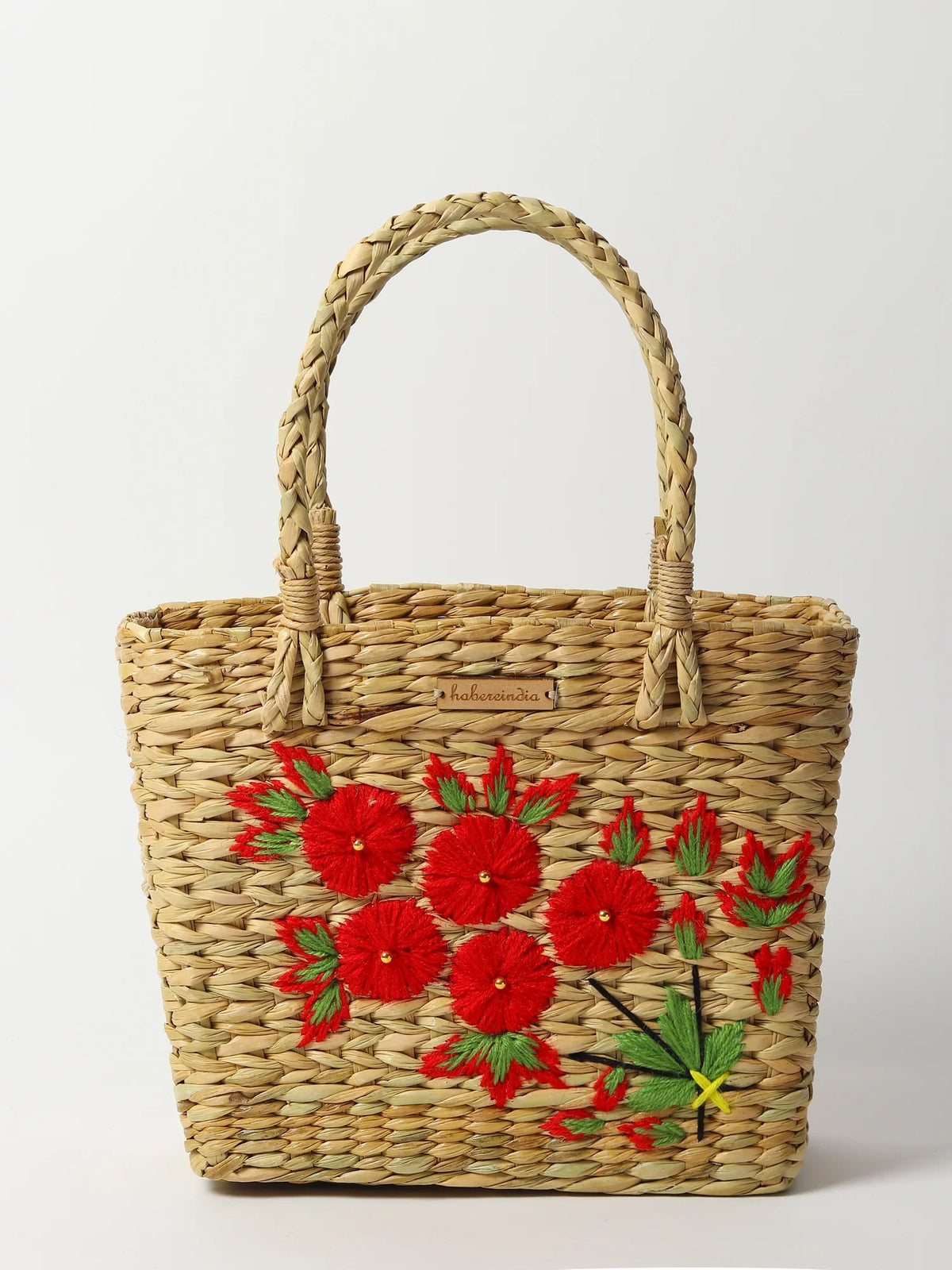 Handwoven Seagrass Tote Bag for Market, Storage & Daily Use