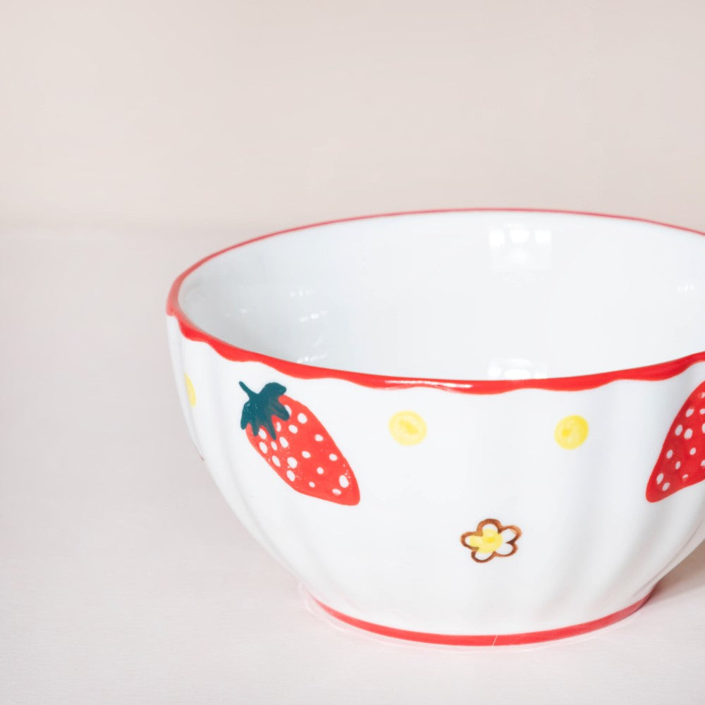 Strawberry 8 Piece Dinner Set For 2 Nestasia