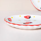 Strawberry 8 Piece Dinner Set For 2 Nestasia