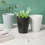 Nordic Mosaic Blue Textured Planter Nestasia