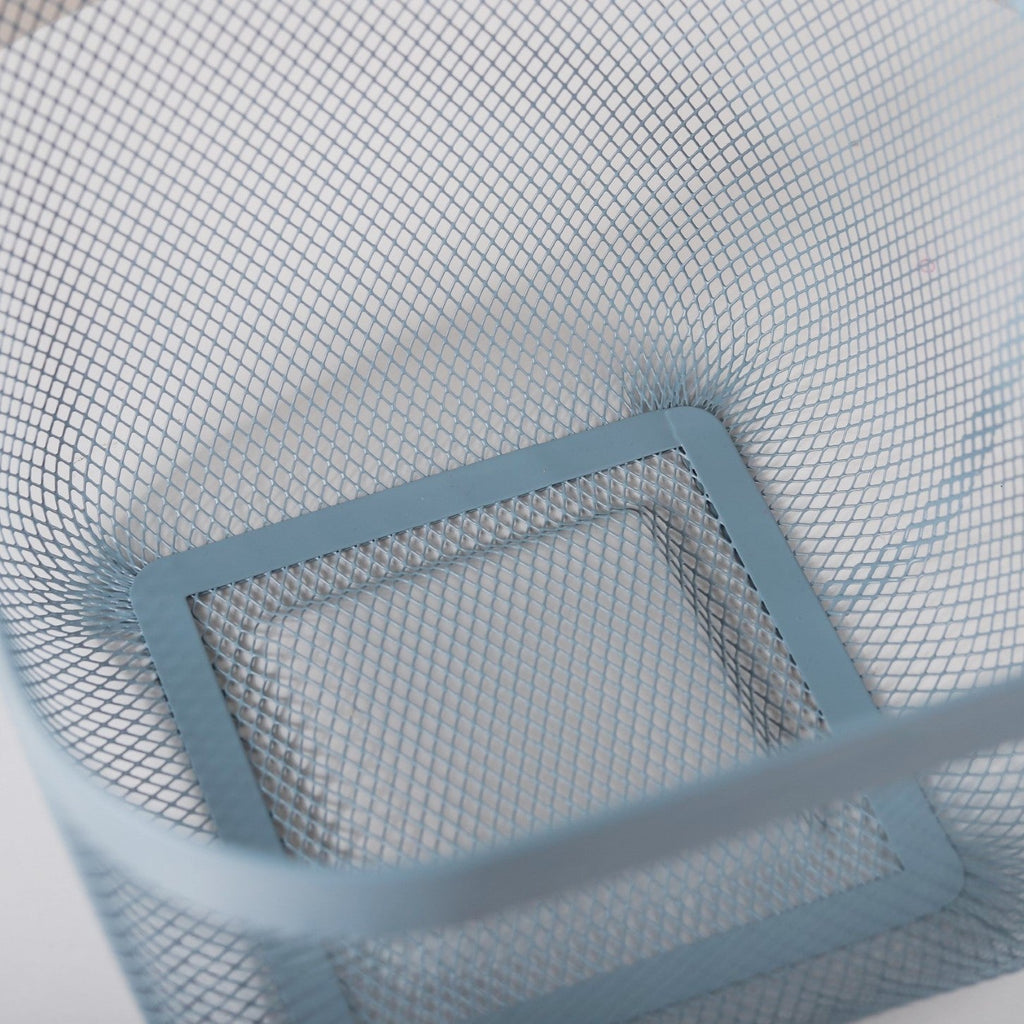 Metal Mesh Fruit Basket With Handle Nestasia