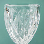 Textured Drinkware Glass Transparent Set Of 6 300 ml Nestasia