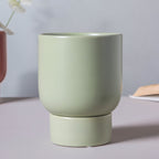 Gloss Finish Planter With Stand Nestasia