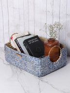 Seagrass Hamper Basket with Handles for Fruits and Home Organization