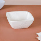 Pandora Sprig Bowl White 6 Inch 600ml Nestasia