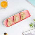 Pink Long Plate 9 Inch Nestasia