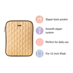 Handcrafted iPad Case Beige Nestasia
