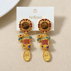 Imperial Grace Dangle Earrings Nestasia