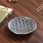 Circle Of Life Engraved Incense Holder With Lemon Grass Incense Sticks Nestasia