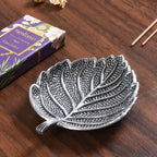 Leaf Incense Holder With Organic Lavender Incense Sticks Nestasia