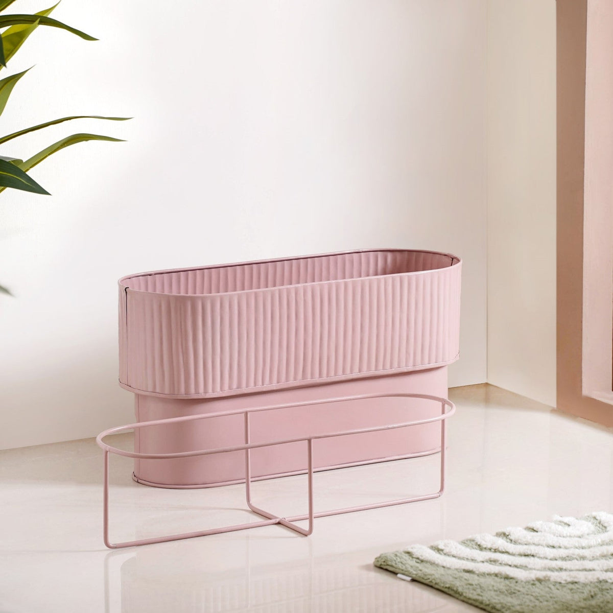 Box Planter With Stand Dusty Pink Nestasia