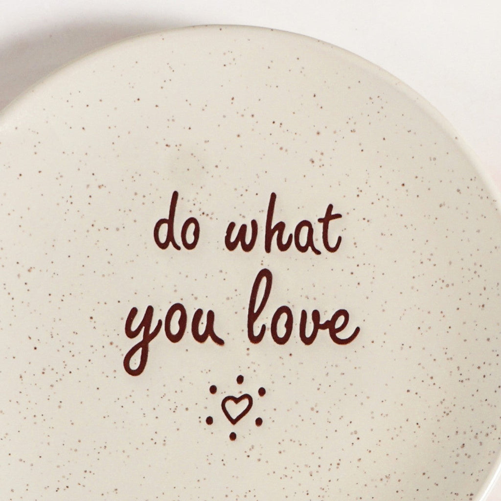 Inspiration Quotes Small Plate Set Of 4 15cm Nestasia