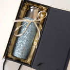Insulated Titanium Bottle With Magnetic Lid Blue 500ml Nestasia