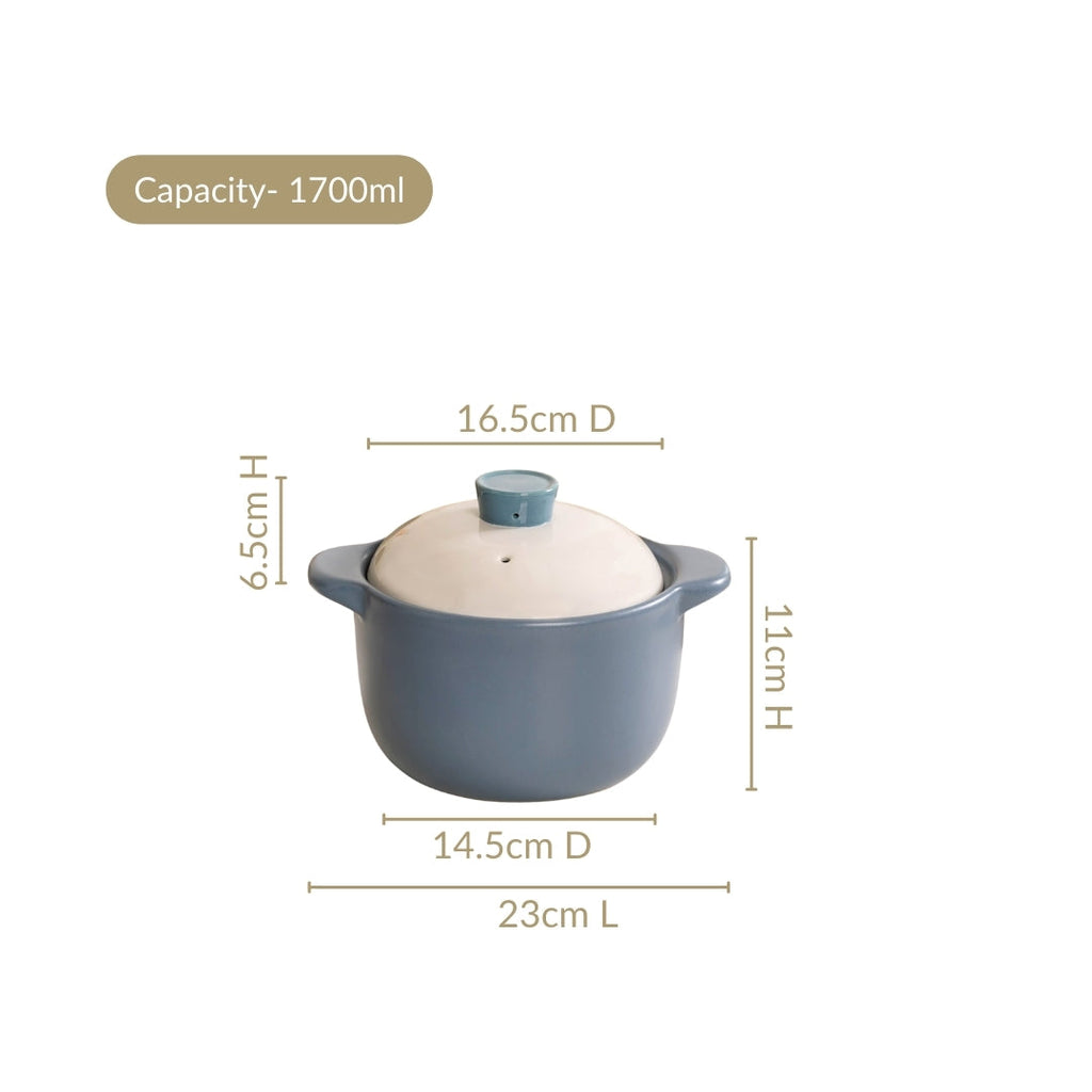 KindlePot Ceramic Cooking Dish 1700ml Nestasia