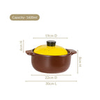 Limonelle Flame Safe Ceramic Cooking Pot 1600ml Nestasia