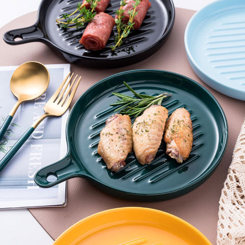Round Grill Plates Nestasia