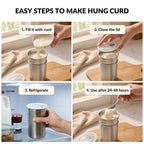 Stainless Steel Curd Strainer 1000ml Nestasia