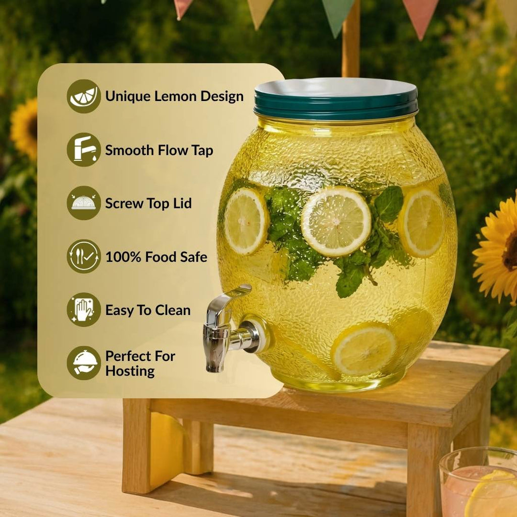 Lemon Drink Dispenser 6000ml Nestasia