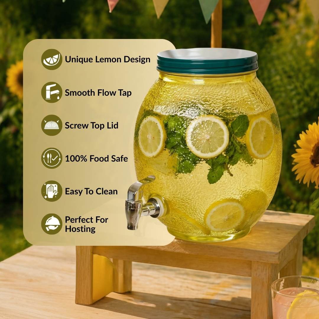 Lemon Drink Dispenser 6000ml Nestasia