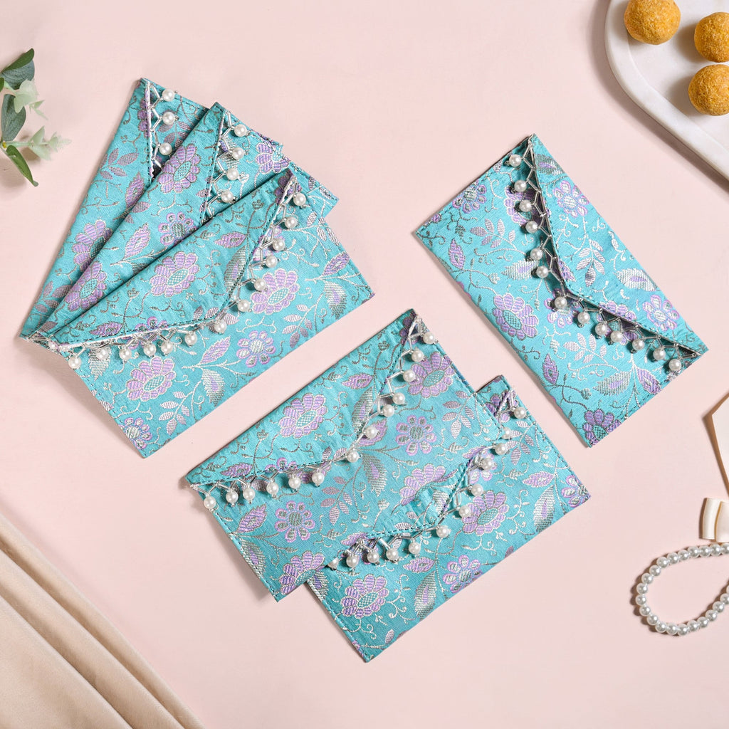 Jacquard Shagun Envelopes Set Of 6 Nestasia