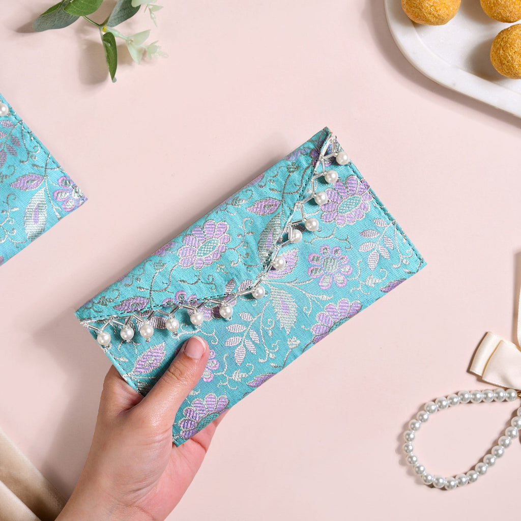 Jacquard Shagun Envelopes Set Of 6 Nestasia