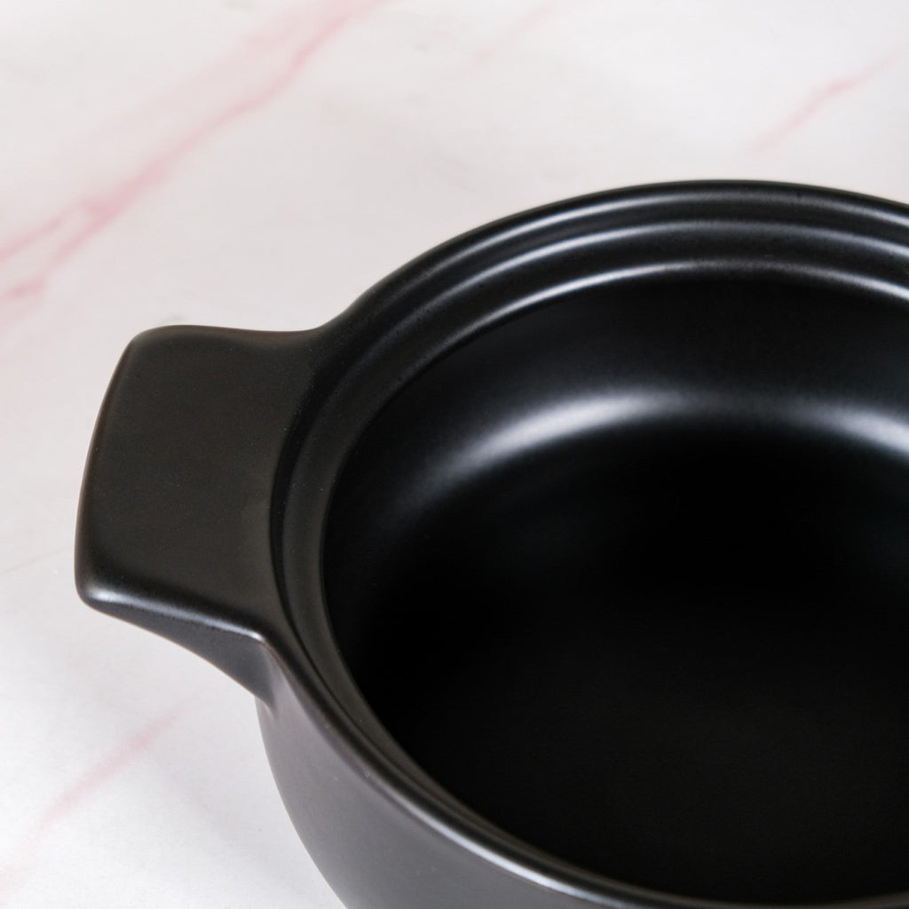 Lumea Japanese Style Earthenware Clay Cooking Pot 1600ml Nestasia