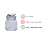 Airtight Mini Spice Jars Set Of 12 100ml Nestasia