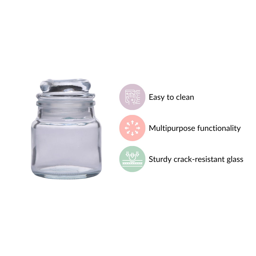 Airtight Mini Spice Jars Set Of 12 100ml Nestasia