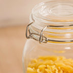 Airtight Glass Jars With Clip Lids Set Of 4 1000ml Nestasia