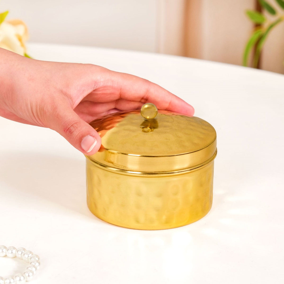 Jasmine Luxe Candle Jar Nestasia