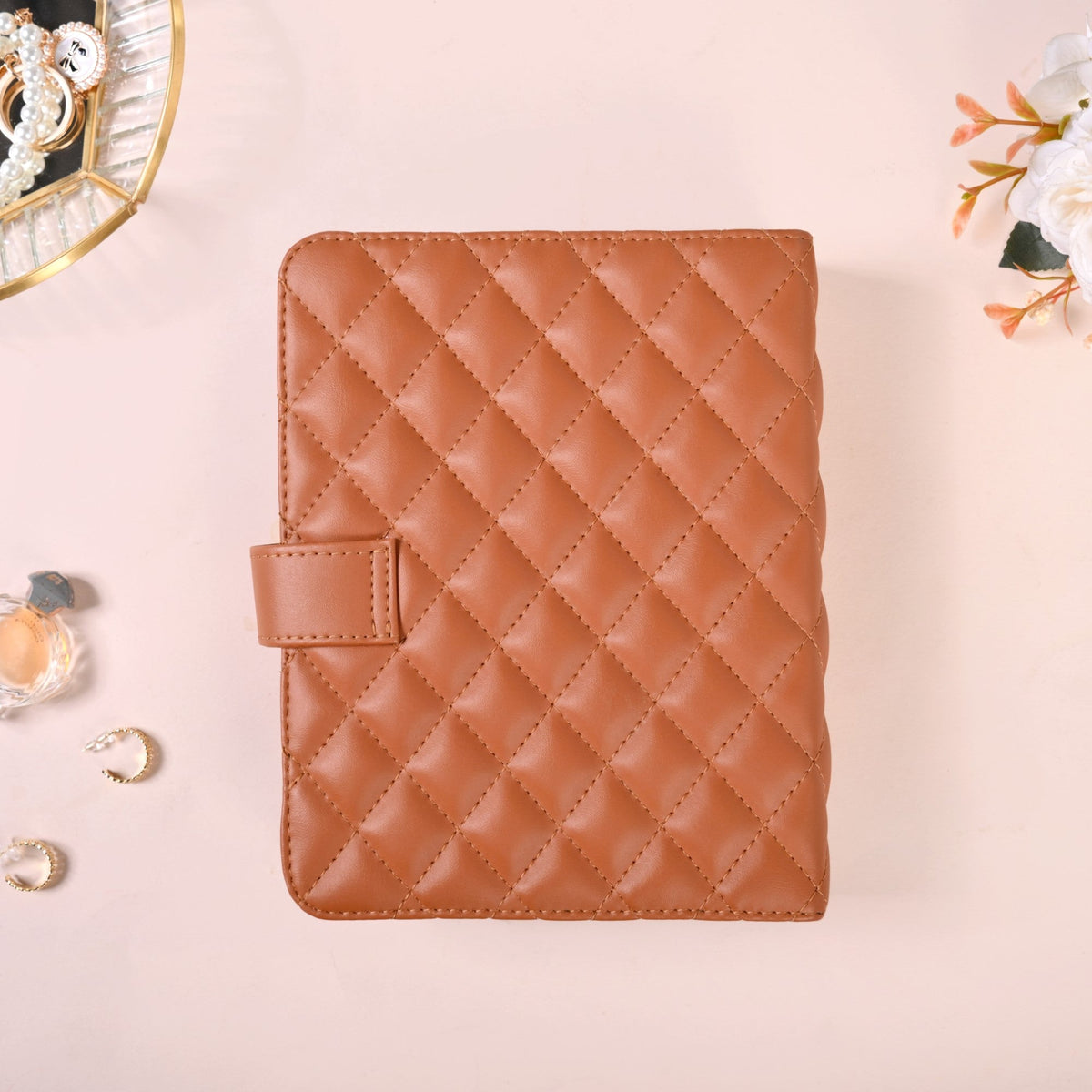 Jewellery Organiser And Storage Bag Brown Nestasia