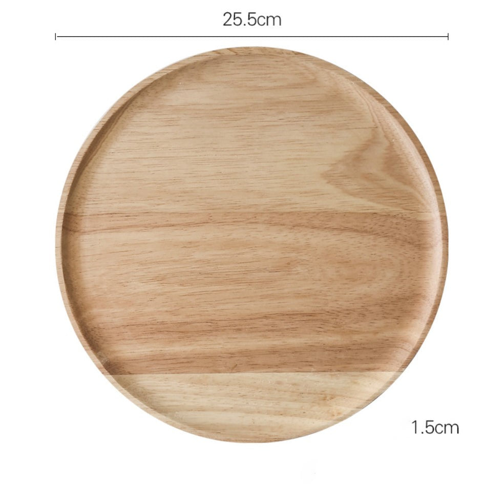 Rubber Wood Cake Stand With Dome 10 inch Nestasia