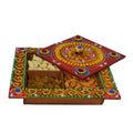 Handmade Decorative Papier-Mache Dry Fruit Box Kafalo