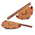 Wooden Decorative Pankhi Wall Hanging Kafalo